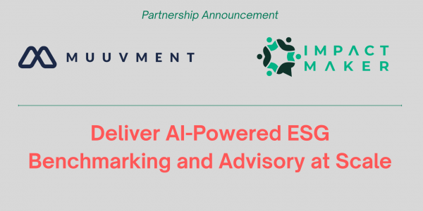 Muuvment and Impact Maker Partner to Deliver AI-Powered ESG Benchmarking and Advisory at Scale